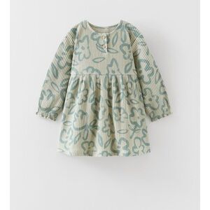 ZARA Long Sleeve Dress 4-5 Year Old